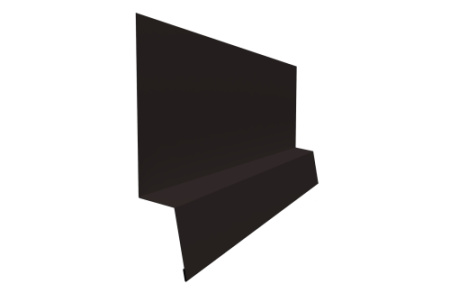 Планка начальная фальц 0,45 Drap RAL 9005 черный