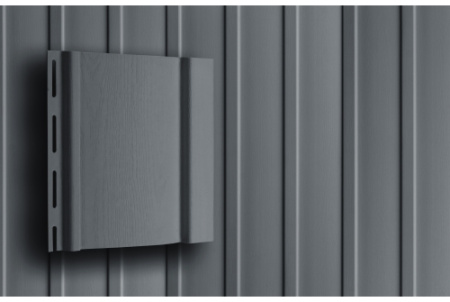 Сайдинг Вертикальный Grand Line Acryl графит (3,0м)