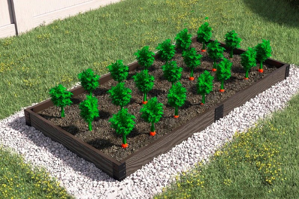 Комплект грядочных досок Holzhof 3000х1000х300 мм, венге