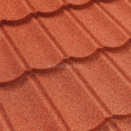 Композитная черепица Luxard (Люксард) Классик (Коралл) /лист/