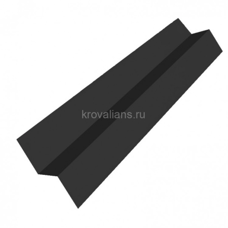 Планка горизонтальная БЕТЭКО 3м (RAL 9011)