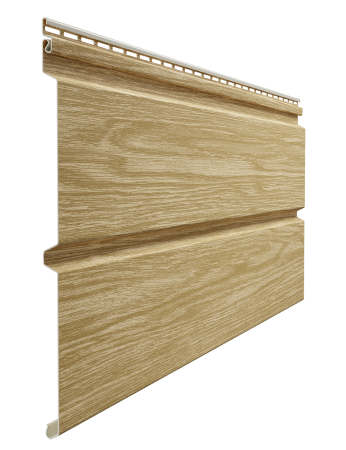 Сайдинг LUX под дерево, Брус D6S, зрелый каштан