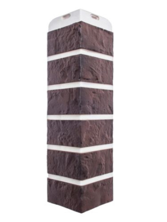 Угол фасадной панели «Альта-Профиль», кирпич рижский 05