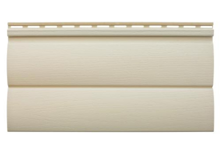 сайдинг виниловый «Blockhouse» BH-3, бежевый