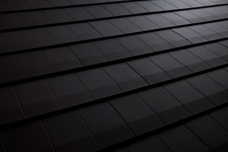 Лист Декра Квадро, 
матовый черный