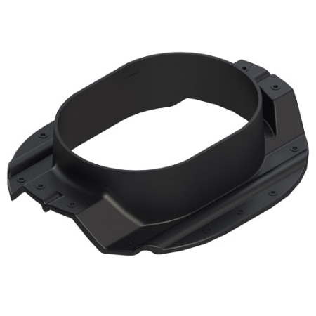 Аэратор кровельный TP-88/N | Кровельный вентиль для кровли из профнастила НС-35 Чёрный