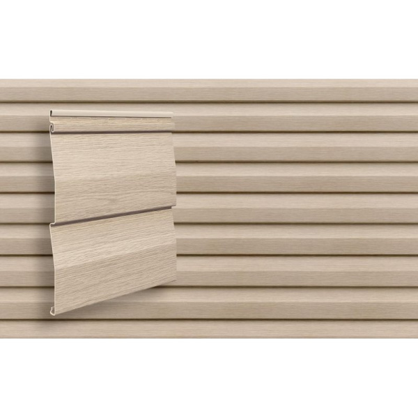 Виниловый сайдинг VOX Nature Корабельный брус SVP-01, Дуб натуральный