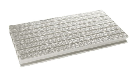 Террасная доска DOS ELITE шовная, Слоновая кость вельвет, 4 метра