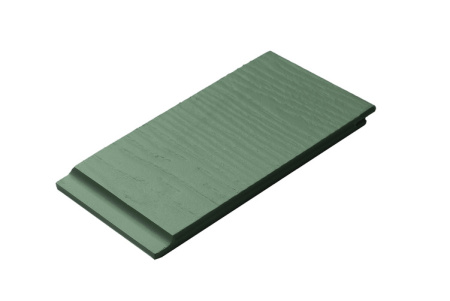 Фиброцементный сайдинг БЕТЭКО-Вудстоун Клик (RAL 6021)