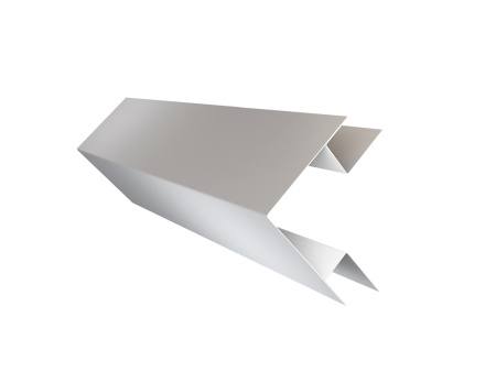 Угол внешний (сложный) под панели L 3.0 RAL 9003 б\х