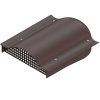 Аэратор кровельный TP-88/N | Кровельный вентиль для кровли из профнастила НС-35 Коричневый