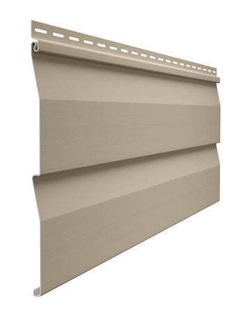 Сайдинг STANDARD, Корабельный брус D4.5D, крем-брюле