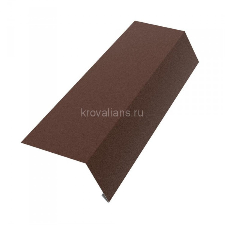 Планка конденсата 75х50х2000мм Pural BT 0,5мм RAL8017