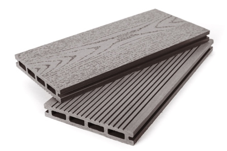 Террасная доска ДПК Grand Line 140мм вельвет и тиснение под дерево Венге 3м